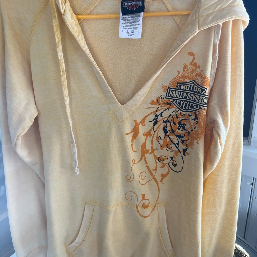 Harley-Davidson Yellow Hoodie